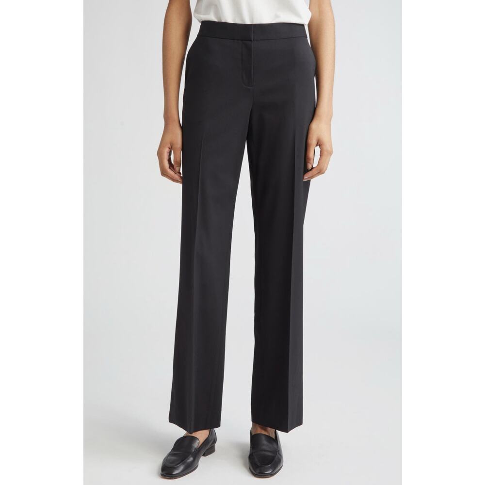 Lafayette 148 Wide Leg Wool Trousers Women’s 12 Virgin Wool Dress Pants